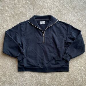 Everlane Quarter Zip Sweatshirt